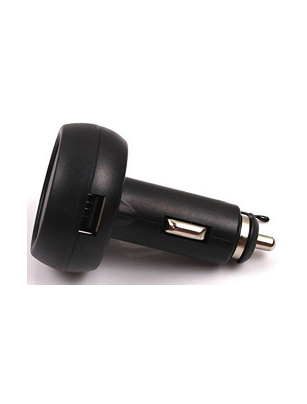 Voltímetro con conexión USB y termómetro 3 en 1