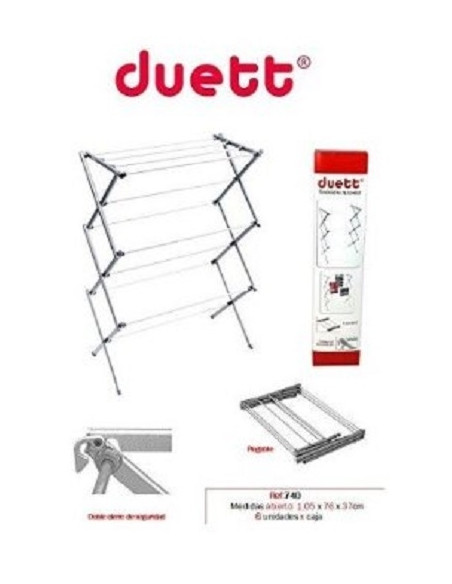 Corde à linge pliante DUETT