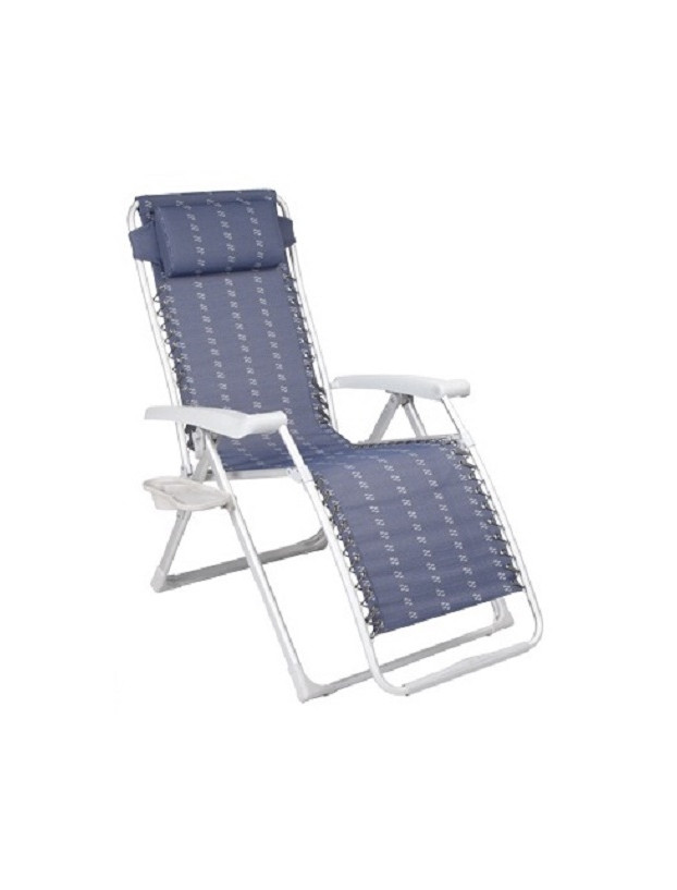 Tumbona silla relax aluminio reforzado