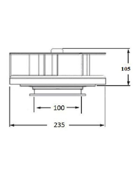 Swivel ceiling aerator