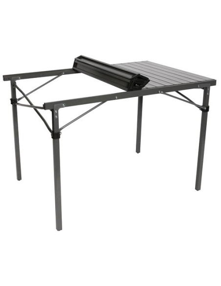 Mesa sólida con tablero laminado de aluminio BO-CAMP