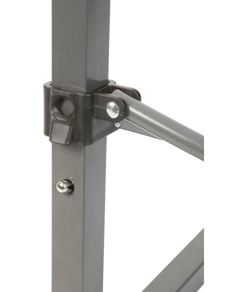 Table solide avec plateau en stratifié d'aluminium BO-CAMP