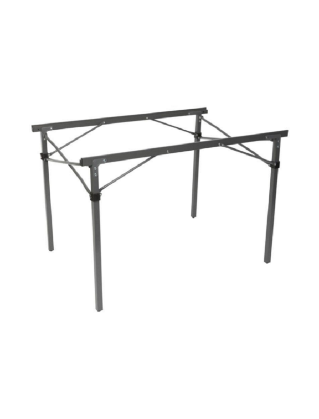 Mesa sólida con tablero laminado de aluminio BO-CAMP