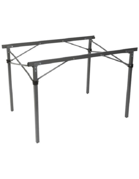 Table solide avec plateau en stratifié d'aluminium BO-CAMP