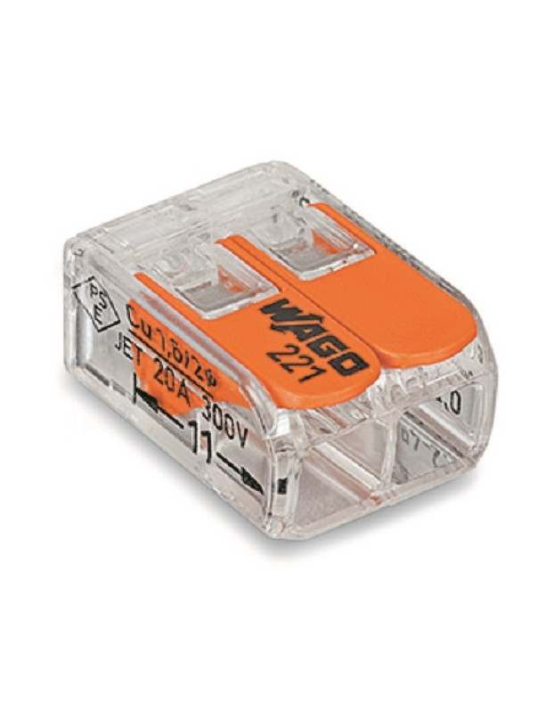 WAGO 221 2 Wire Junction Strip