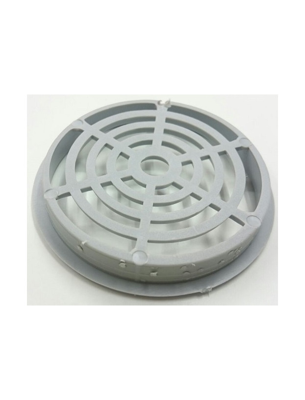 Grille d'aération camping-car 60mm Gris