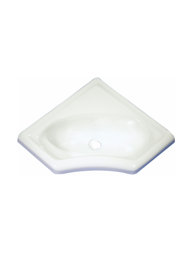 Mini-Eckwaschbecken 345 mm x 345 mm