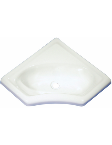 Mini-Eckwaschbecken 345 mm x 345 mm Mini-Eckwaschbecken 345 mm x 345 mm