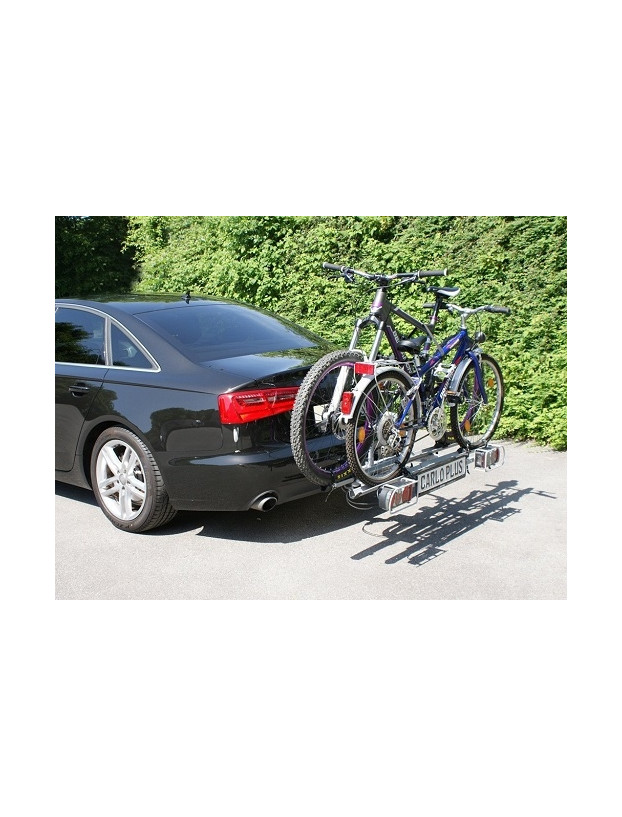 Fahrradträger für EUFAB CARLO PLUS Anhängerkupplung für zwei Fahrräder