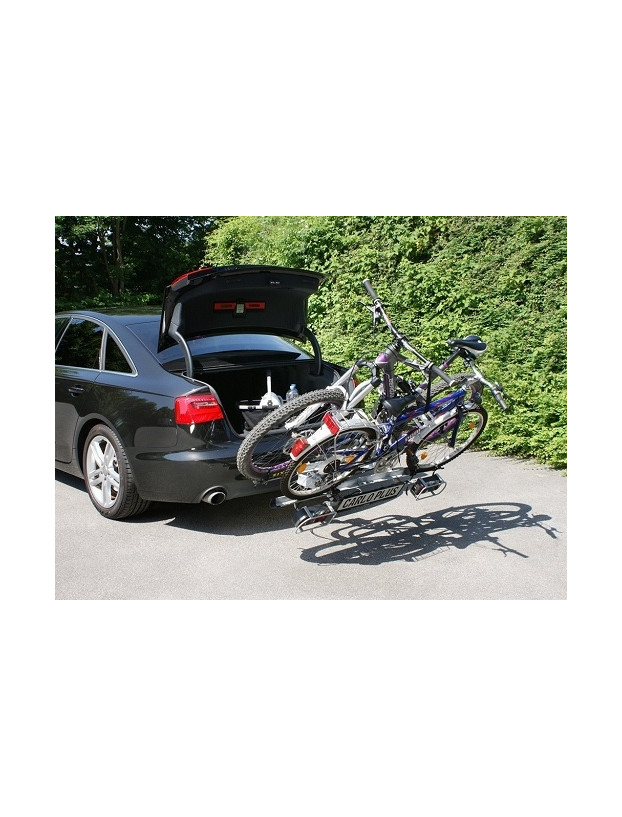 Fahrradträger für EUFAB CARLO PLUS Anhängerkupplung für zwei Fahrräder