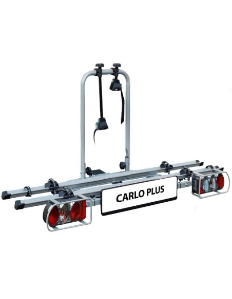 Bike carrier for EUFAB CARLO PLUS tow ball for two bicycles