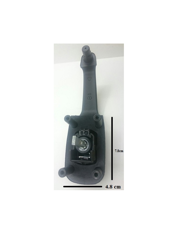 External handle for Zadi door lock