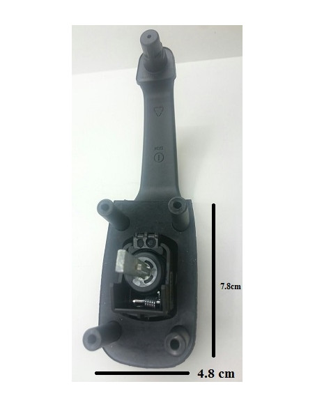 External handle for Zadi door lock