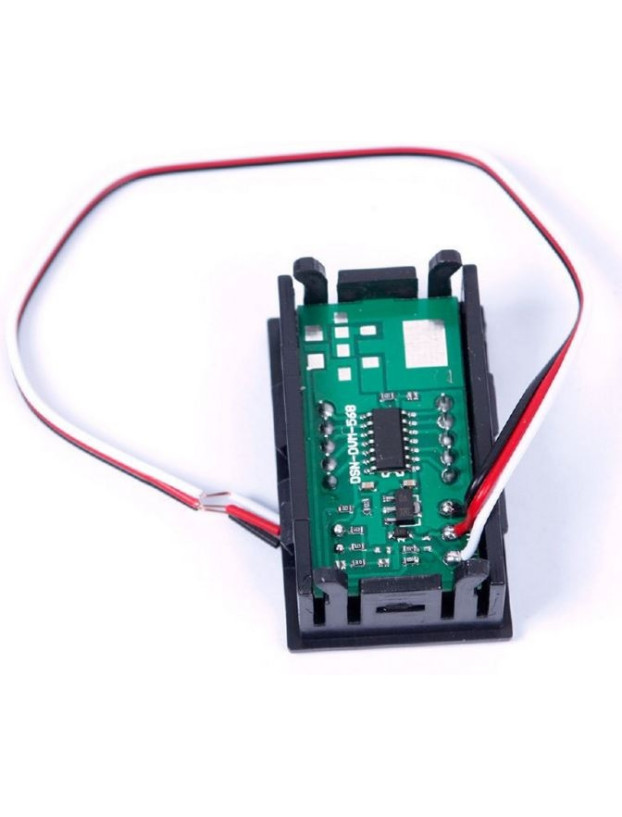 Digitalvoltmeter 100 VDC Blau