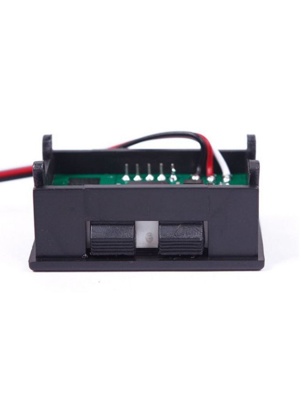 Digital voltmeter 100 VDC Blue