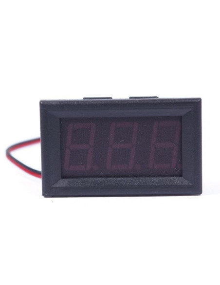 Voltimetro digitale 100 VDC Blu