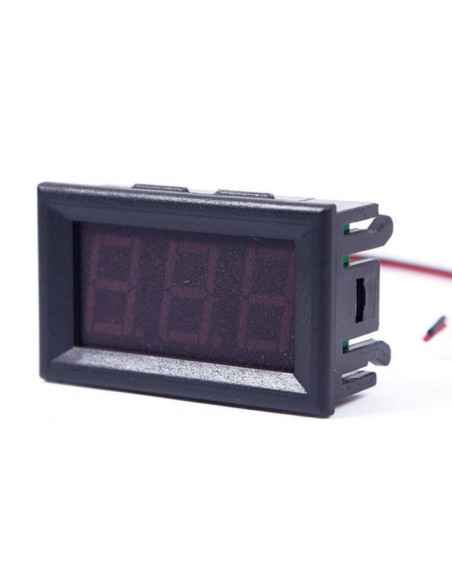 Digital voltmeter 100 VDC Blue Digital voltmeter 100 VDC Blue