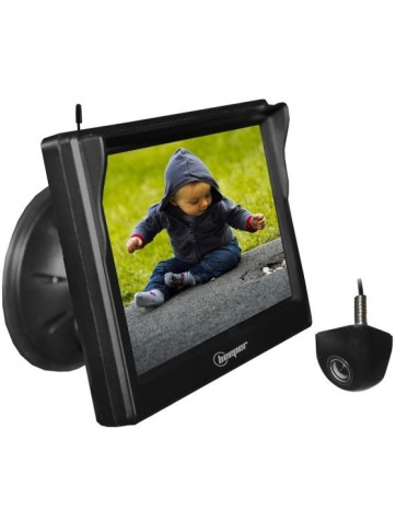 Reversing camera with radio transmission