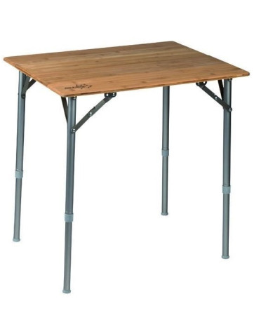 Mesa ecológica de bambu super dobrável de 65 x 50 cm