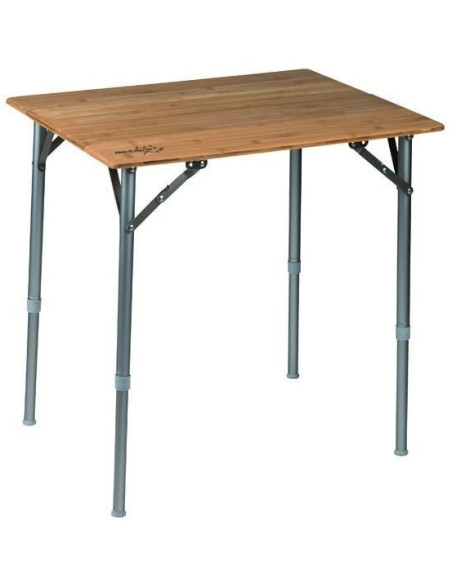 Mesa ecológica de bambu super dobrável de 65 x 50 cm