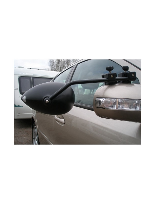 Extra long convex rearview mirror Aero 3 (kit 2 units) Milenco