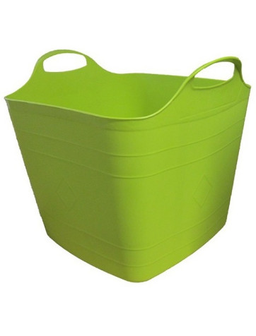 Capazo flexible de colores cuadrado 25 litros