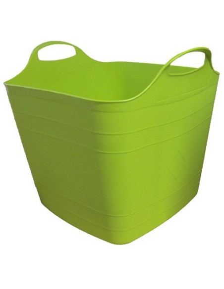 25 liter square colored flexible tote bag