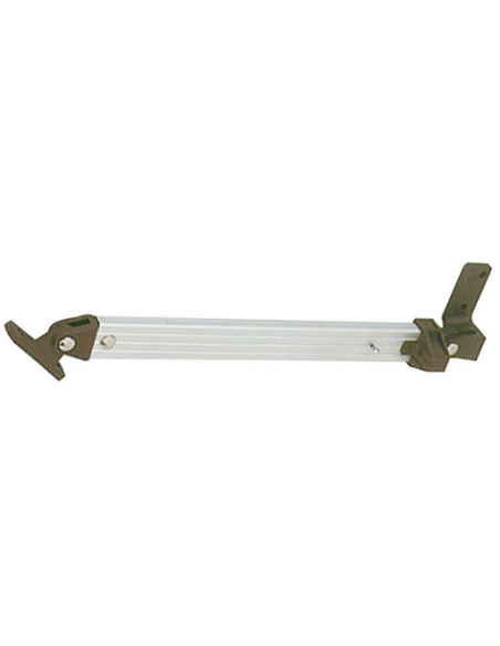 Pair of telescopic arms for 261 mm brown window