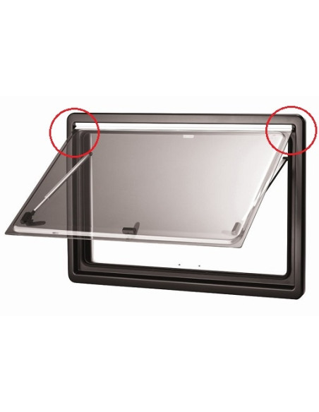 Side covers for Dometic S4 windows