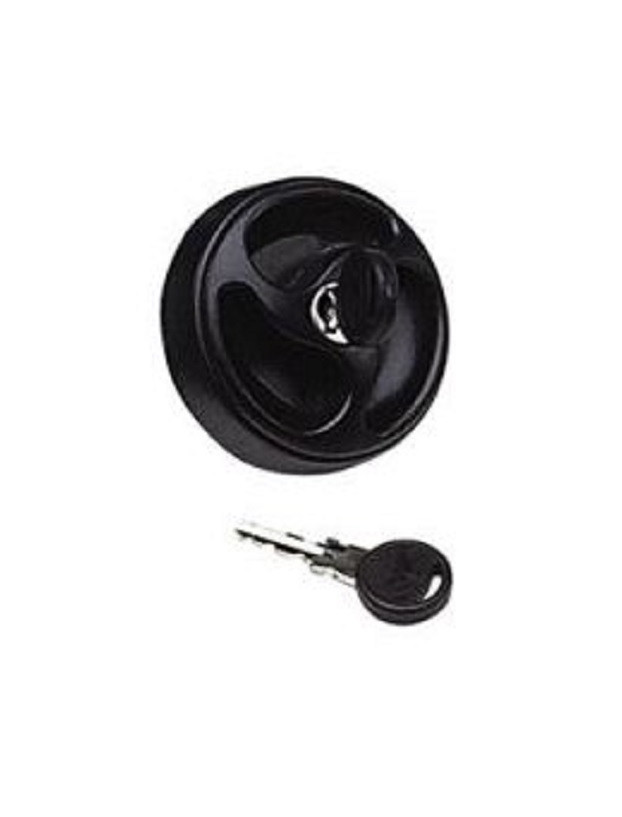 Bouchon pour réservoir d'eau avec clé noir