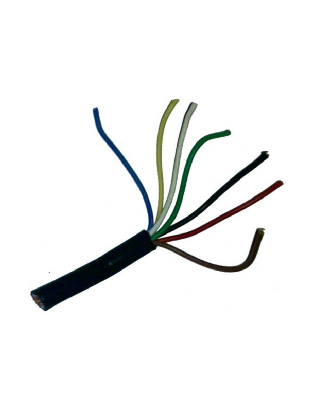 7-pin hose cable for trailer and caravan