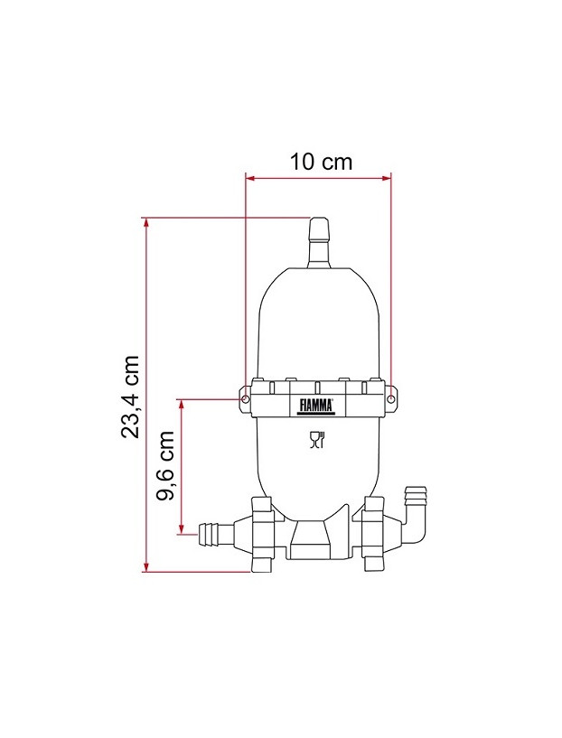 Universal expansion tank A20 FIAMMA