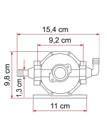 Tanque de expansão universal A20 FIAMMA Tanque de expansão universal A20 FIAMMA