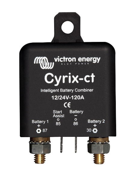 Relé combinador de batería Cyrix a 12/24V-120A