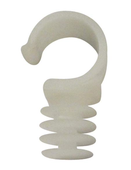 Crochet plastique pour articuler barres et mâts x3