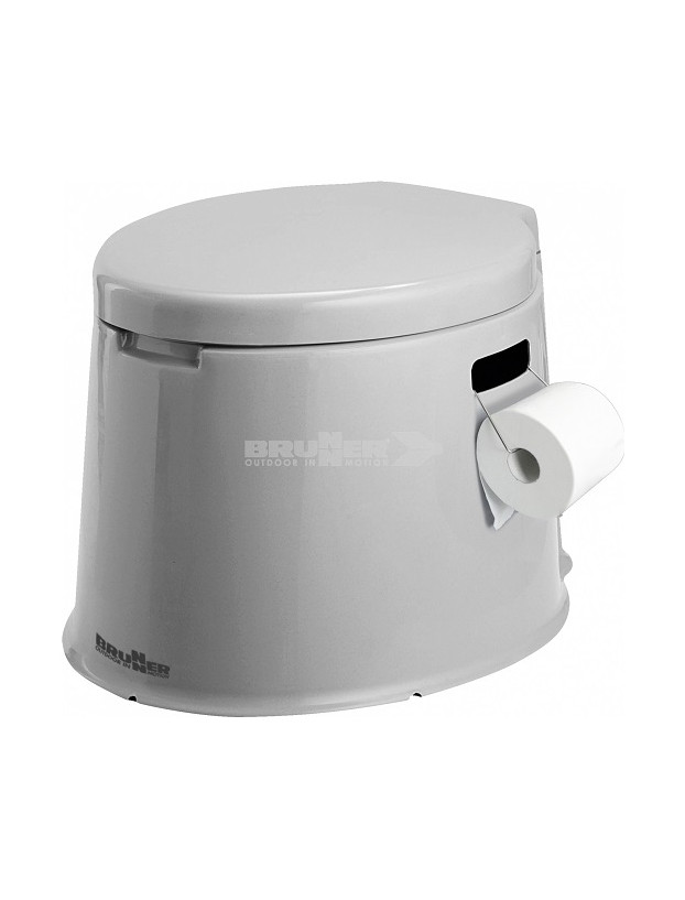 Brunner 'Optitoil' 7 liter portable toilet with seat and lid