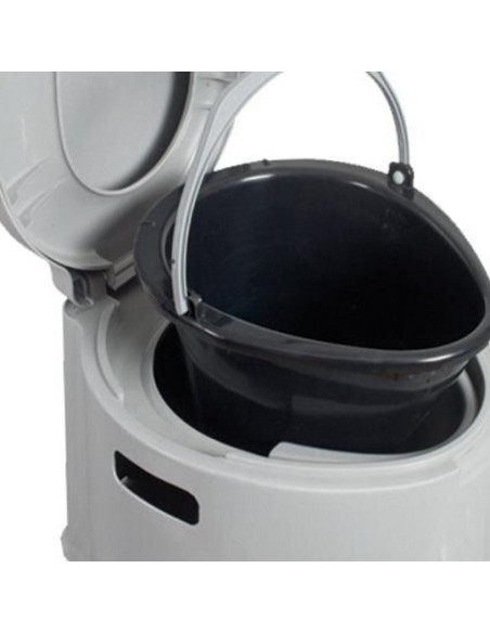 Brunner 'Optitoil' 7 liter portable toilet with seat and lid Brunner 'Optitoil' 7 liter portable toilet with seat and lid