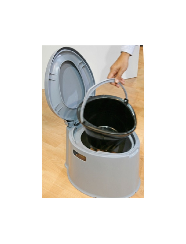 Brunner 'Optitoil' 7 liter portable toilet with seat and lid