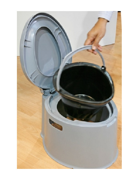 Brunner 'Optitoil' 7 Liter tragbare Toilette mit Sitz und Deckel