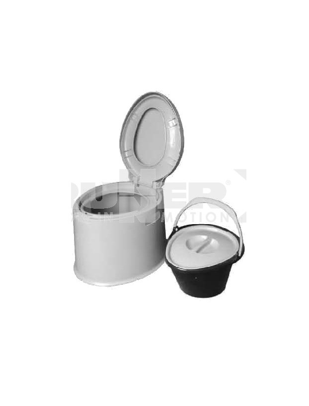 Brunner 'Optitoil' 7 liter portable toilet with seat and lid