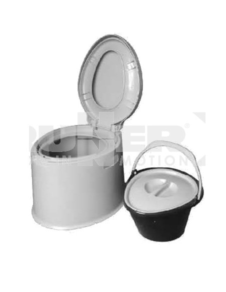 Brunner 'Optitoil' 7 liter portable toilet with seat and lid Brunner 'Optitoil' 7 liter portable toilet with seat and lid