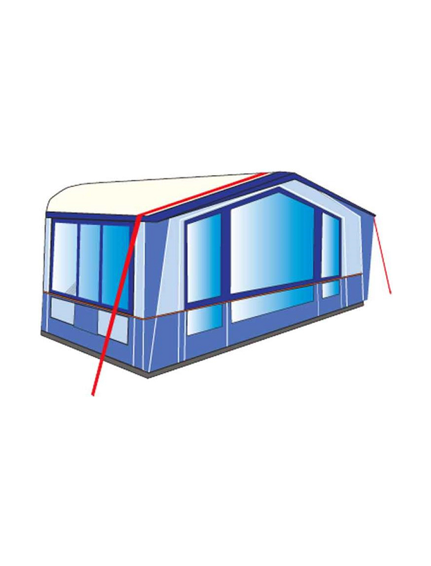 Fastening straps for awnings and advances of 12.5 meters HABA