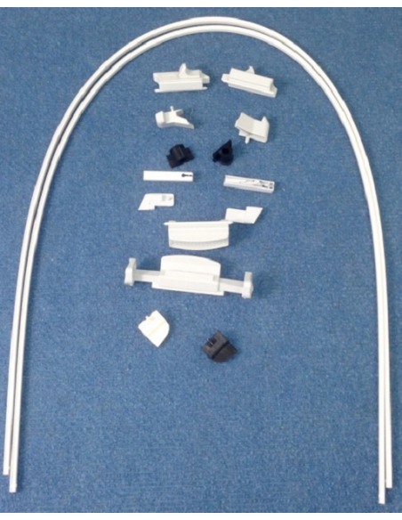 Pièce de fermeture pour fenêtres Dometic