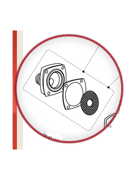 Filter kit for the Fiamma AQUA 8 pump