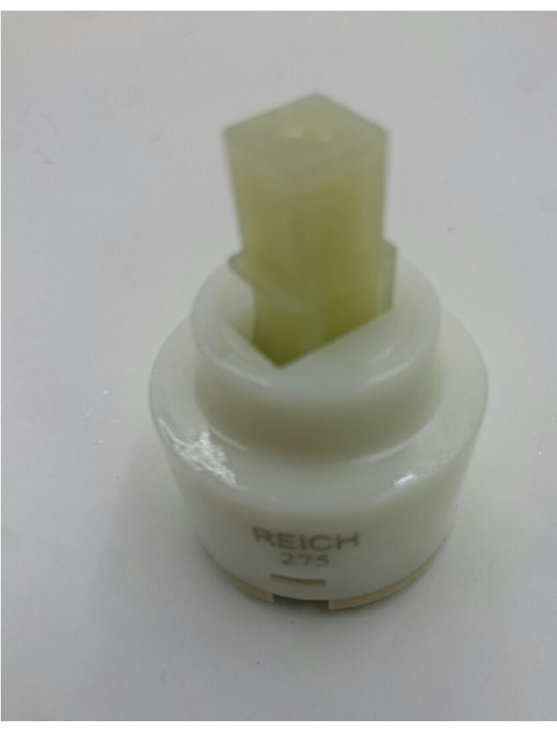 Single-lever cartridge replacement for faucets