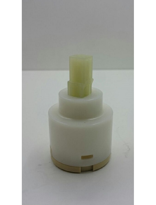 Single-lever cartridge replacement for faucets