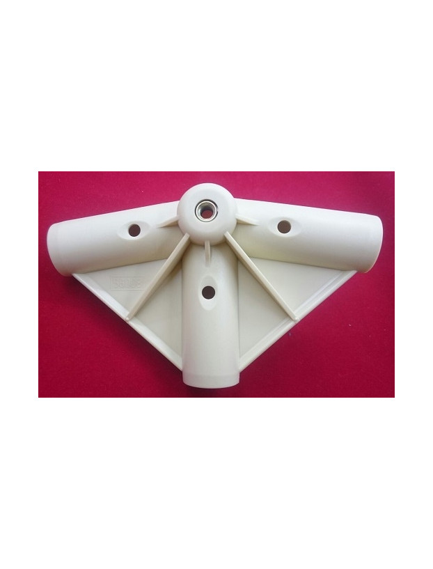 Central crosshead for advances for 25mm tubes