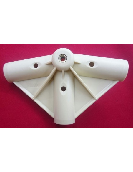 Central crosshead for advances for 25mm tubes