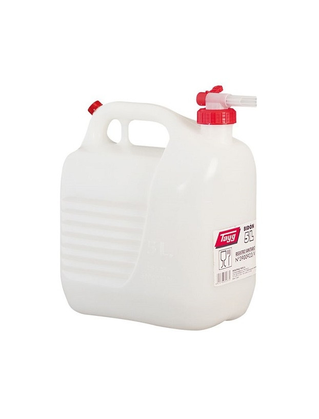Bidon plastique avec robinet 10 litres 'Tayg'
