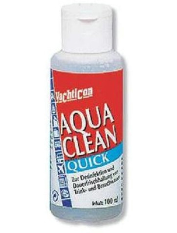 Desinfectante purificador de agua potable Aqua Clean. Efecto rápido.